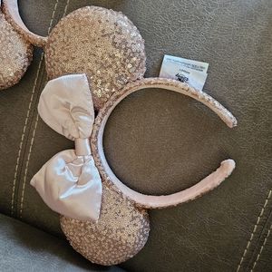 Minnie Mouse Sequin Ear headband